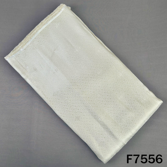 Dyeable Self Jacquard Tissue Fabric - F7556