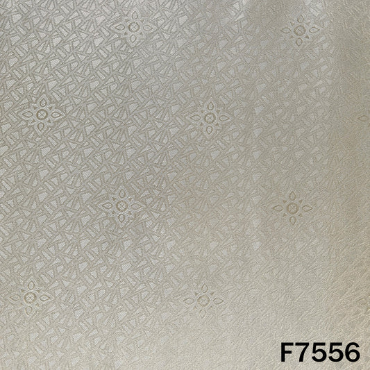 Dyeable Self Jacquard Tissue Fabric - F7556