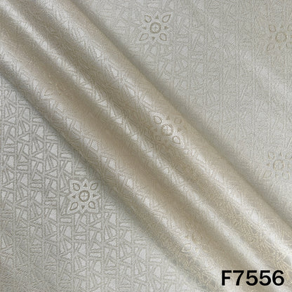 Dyeable Self Jacquard Tissue Fabric - F7556