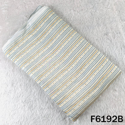 Digital Print Muslin Cotton Fabric - F6192