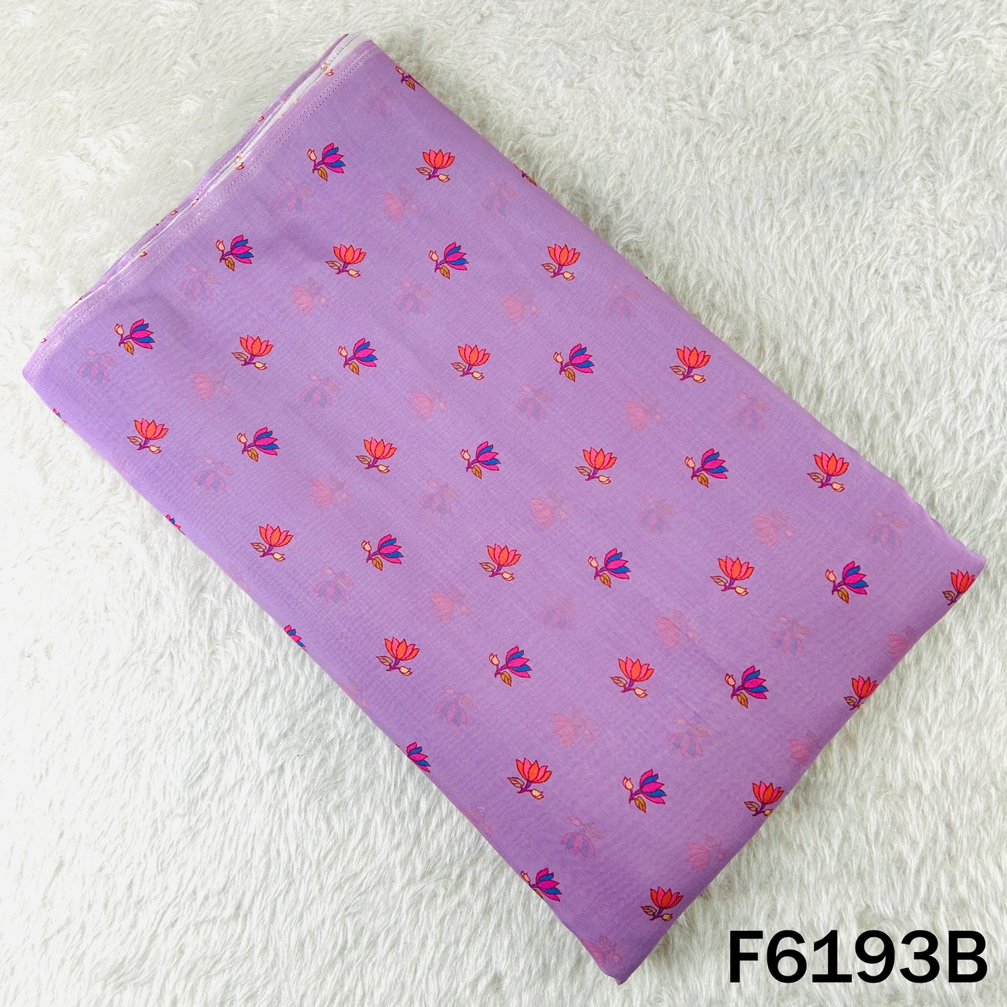 Digital Print Muslin Cotton Fabric - F6193