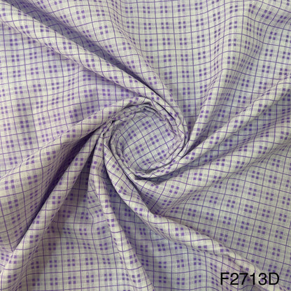 Check Cotton Fabric-F2713