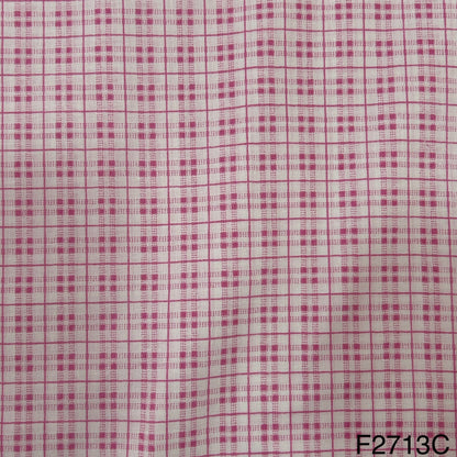 Check Cotton Fabric-F2713
