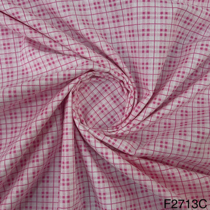 Check Cotton Fabric-F2713