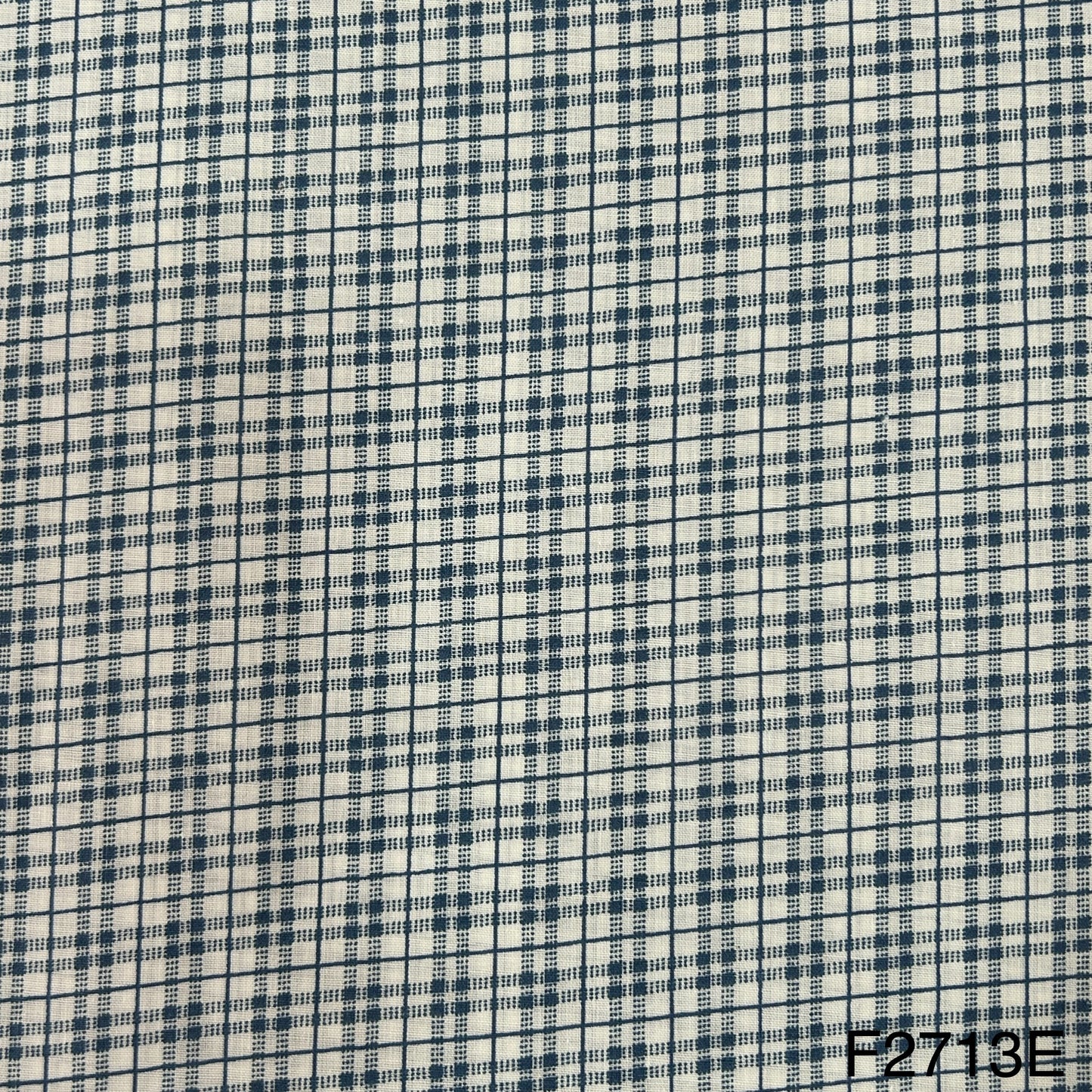 Check Cotton Fabric-F2713