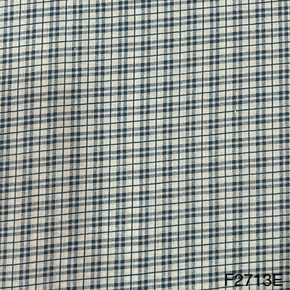 Check Cotton Fabric-F2713