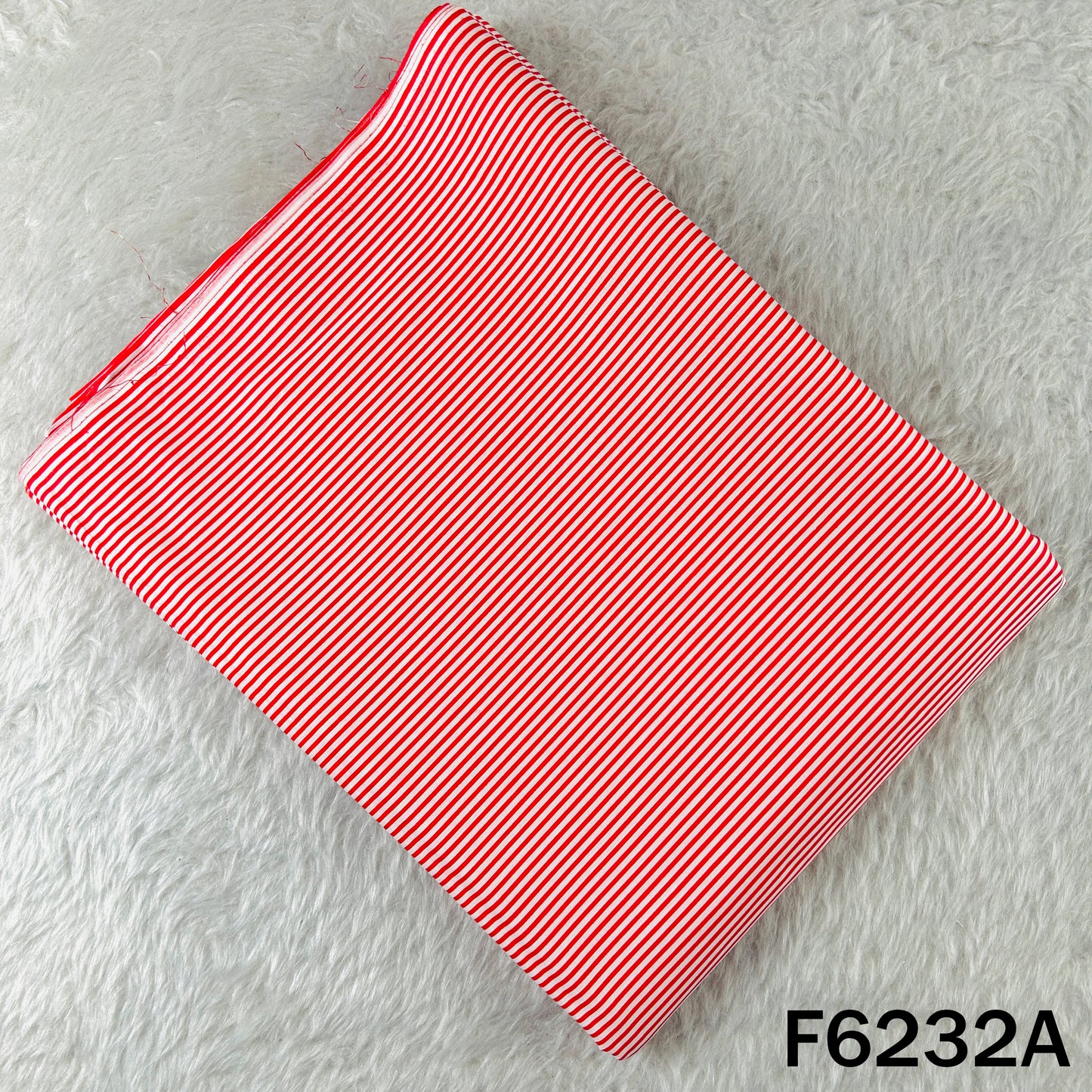 Stripe Print Lizzy Bizzy Cotton Fabric - F6232