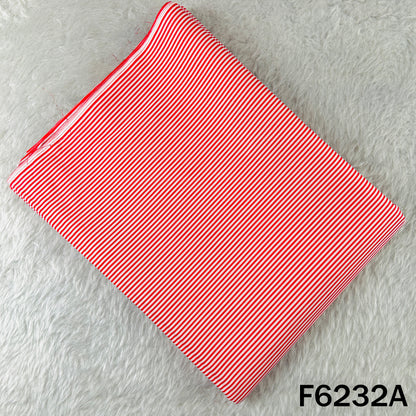 Stripe Print Lizzy Bizzy Cotton Fabric - F6232