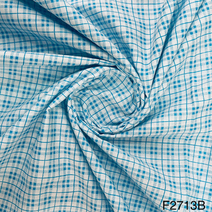 Check Cotton Fabric-F2713