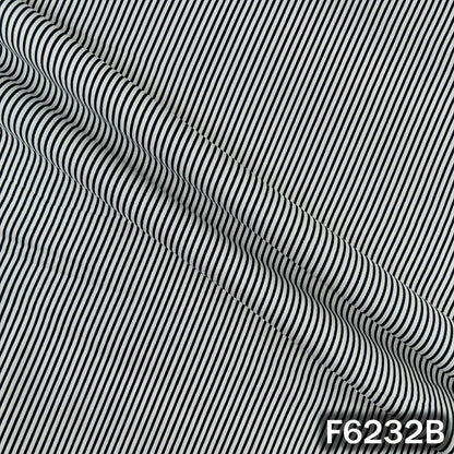 Stripe Print Lizzy Bizzy Cotton Fabric - F6232