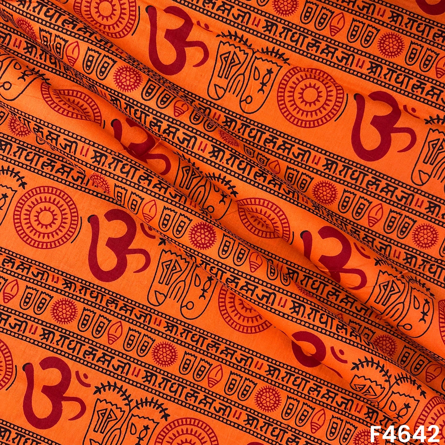 Printed Cotton Fabric- F4642