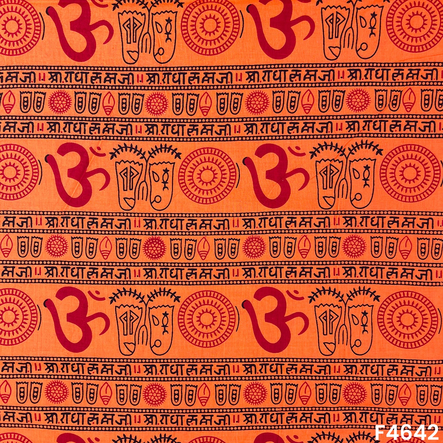 Printed Cotton Fabric- F4642
