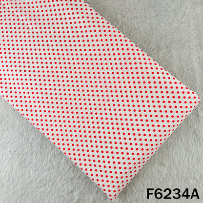 Polka Dot Pure Cotton Fabric - F6234