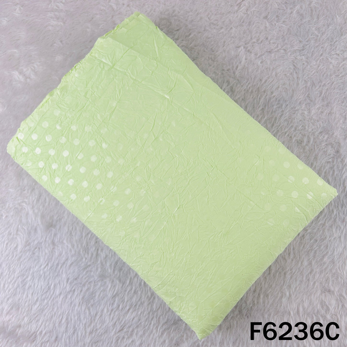 Self Buti Crushed Cotton Fabric - F6236