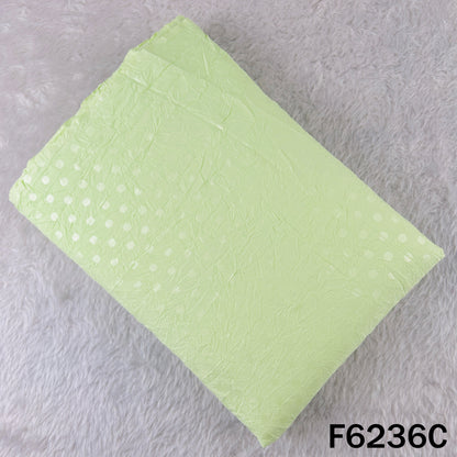 Self Buti Crushed Cotton Fabric - F6236