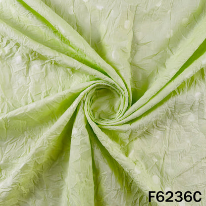 Self Buti Crushed Cotton Fabric - F6236