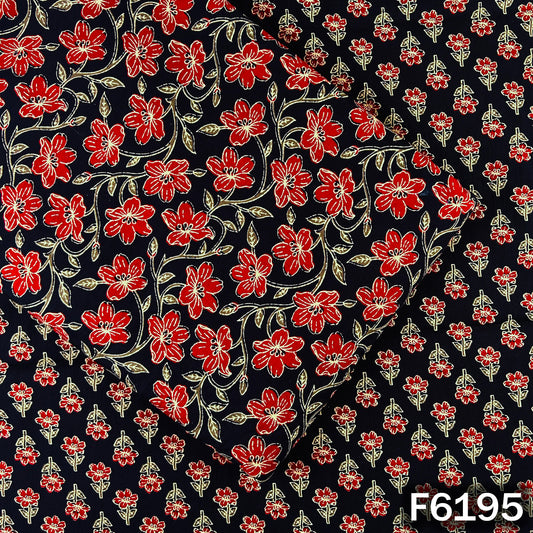 Printed Cambric Cotton Fabric - F6195