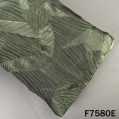 Pleated Shimmer Organza Fabric - F7580