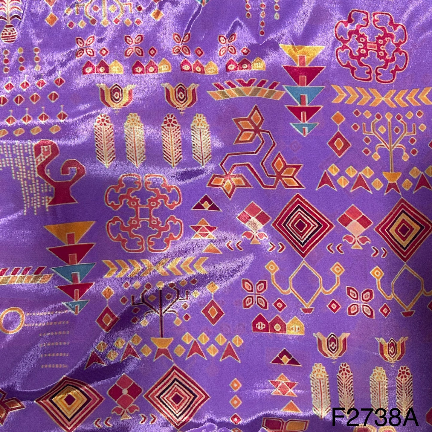 Printed Crepe Fabric-F2738