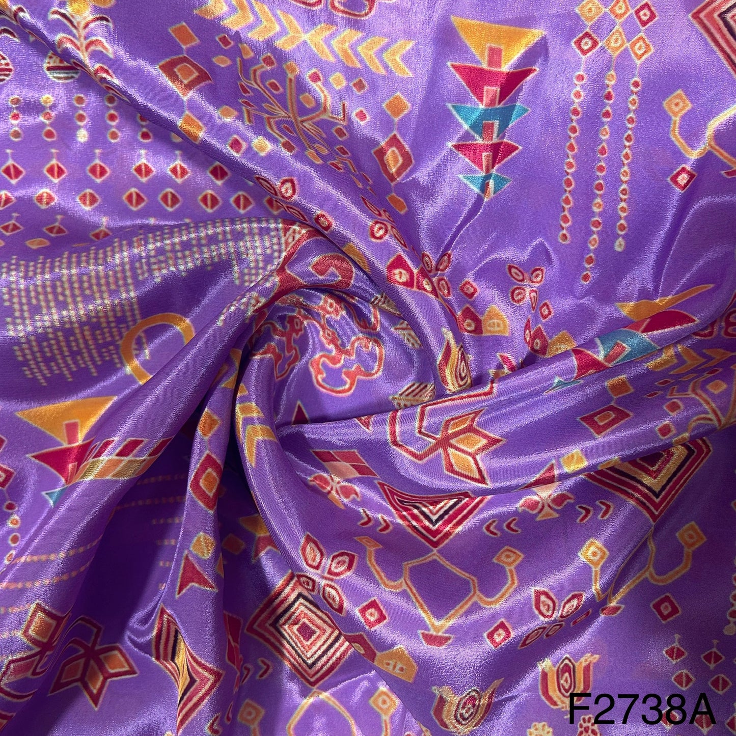 Printed Crepe Fabric-F2738