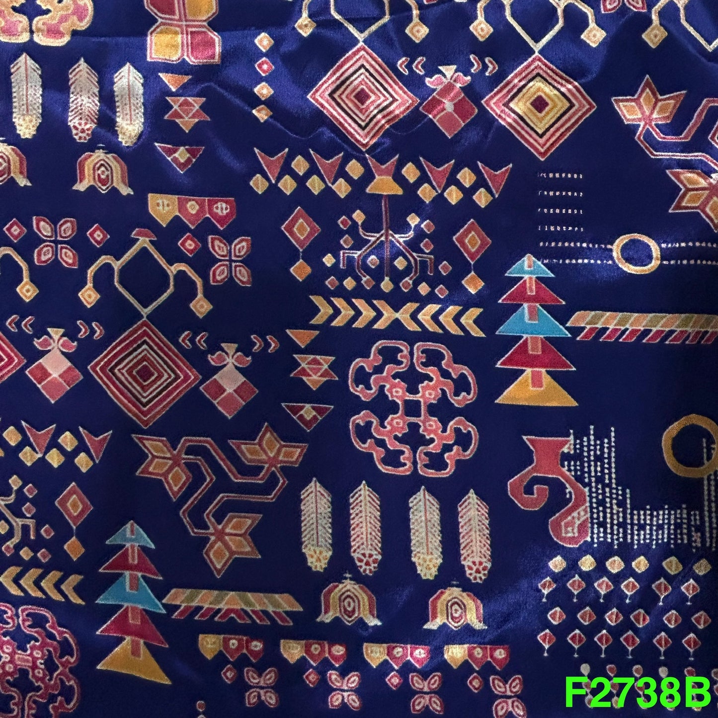 Printed Crepe Fabric-F2738