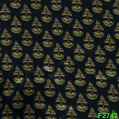 Printed Crepe Fabric-F2742