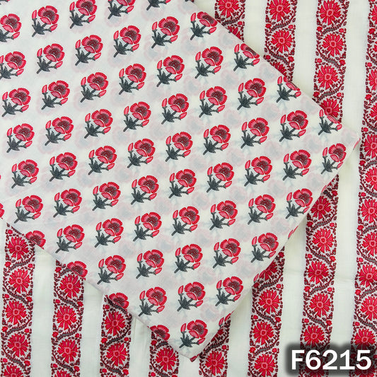 Printed Cambric Cotton Fabric - F6215