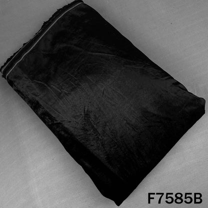 Cut Dana Zari Work Velvet Fabric - F7585