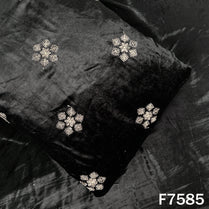 Cut Dana Zari Work Velvet Fabric - F7585