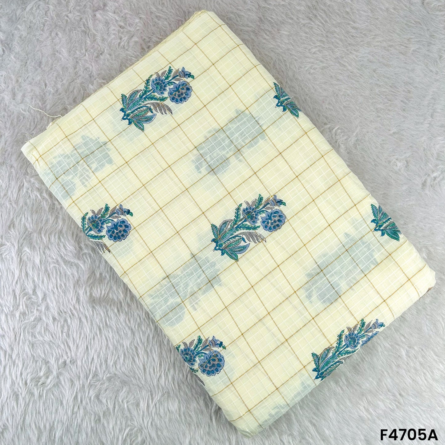 Printed Doria Cotton Fabric- F4705