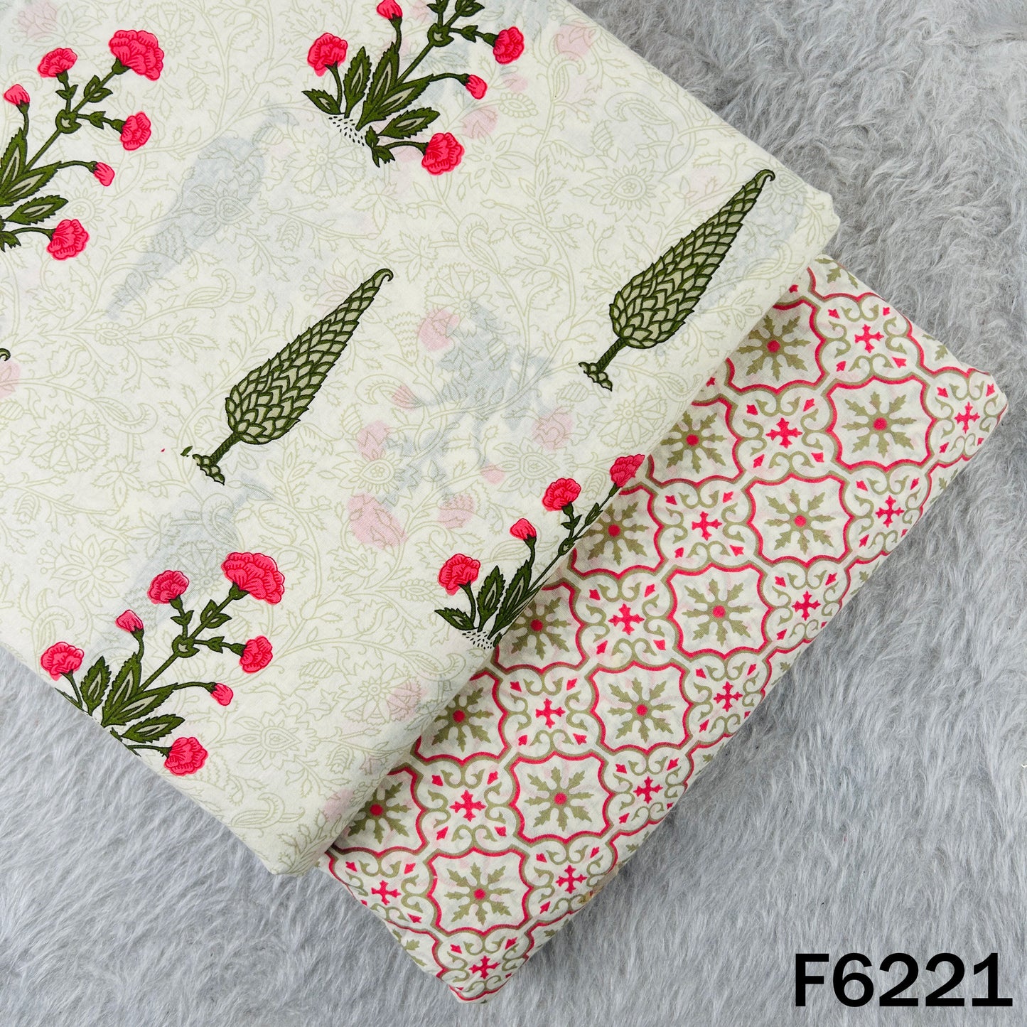 Printed Cambric Cotton Fabric - F6221