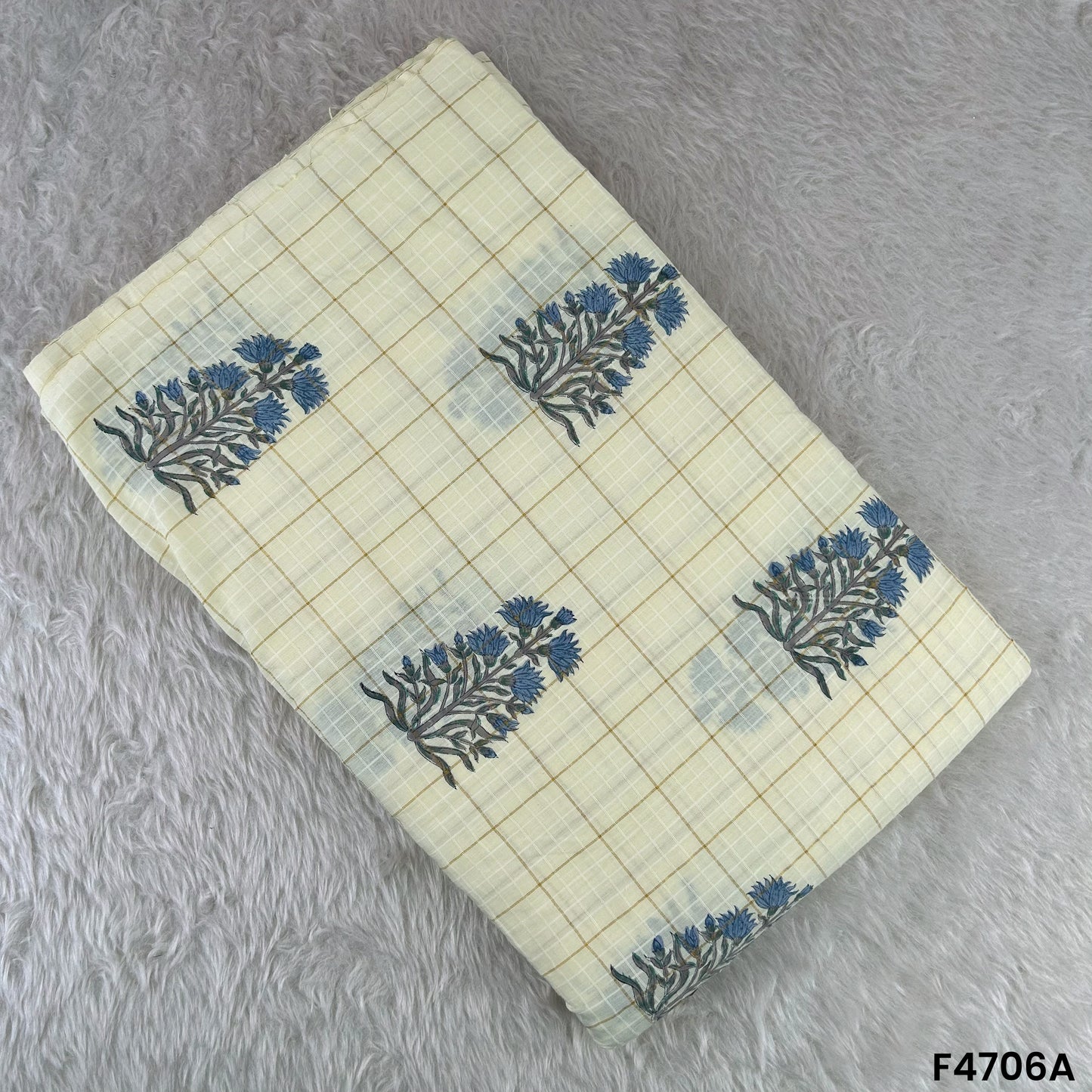 Printed Doria Cotton Fabric- F4706