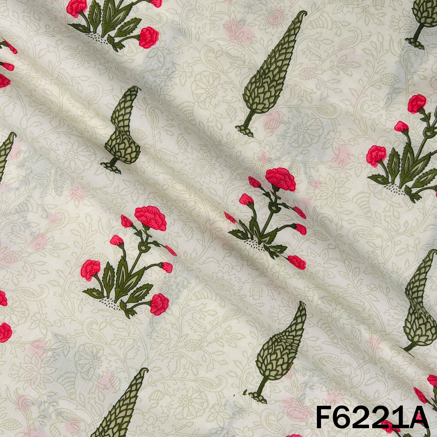 Printed Cambric Cotton Fabric - F6221