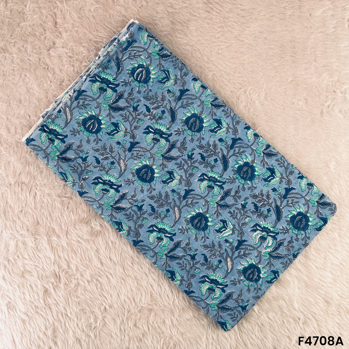 Printed Cambric Cotton Fabric- F4708