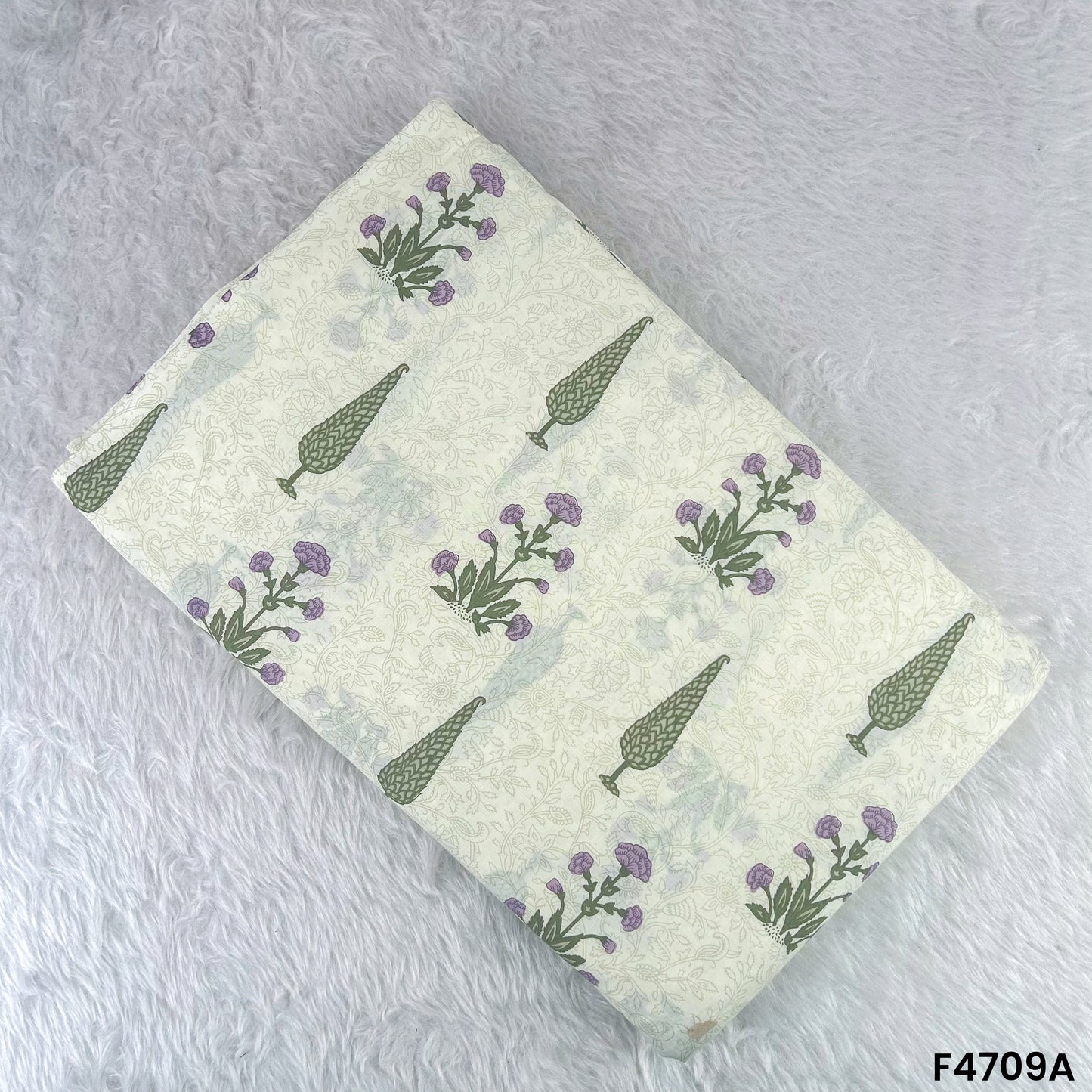 Printed Cambric Cotton Fabric- F4709