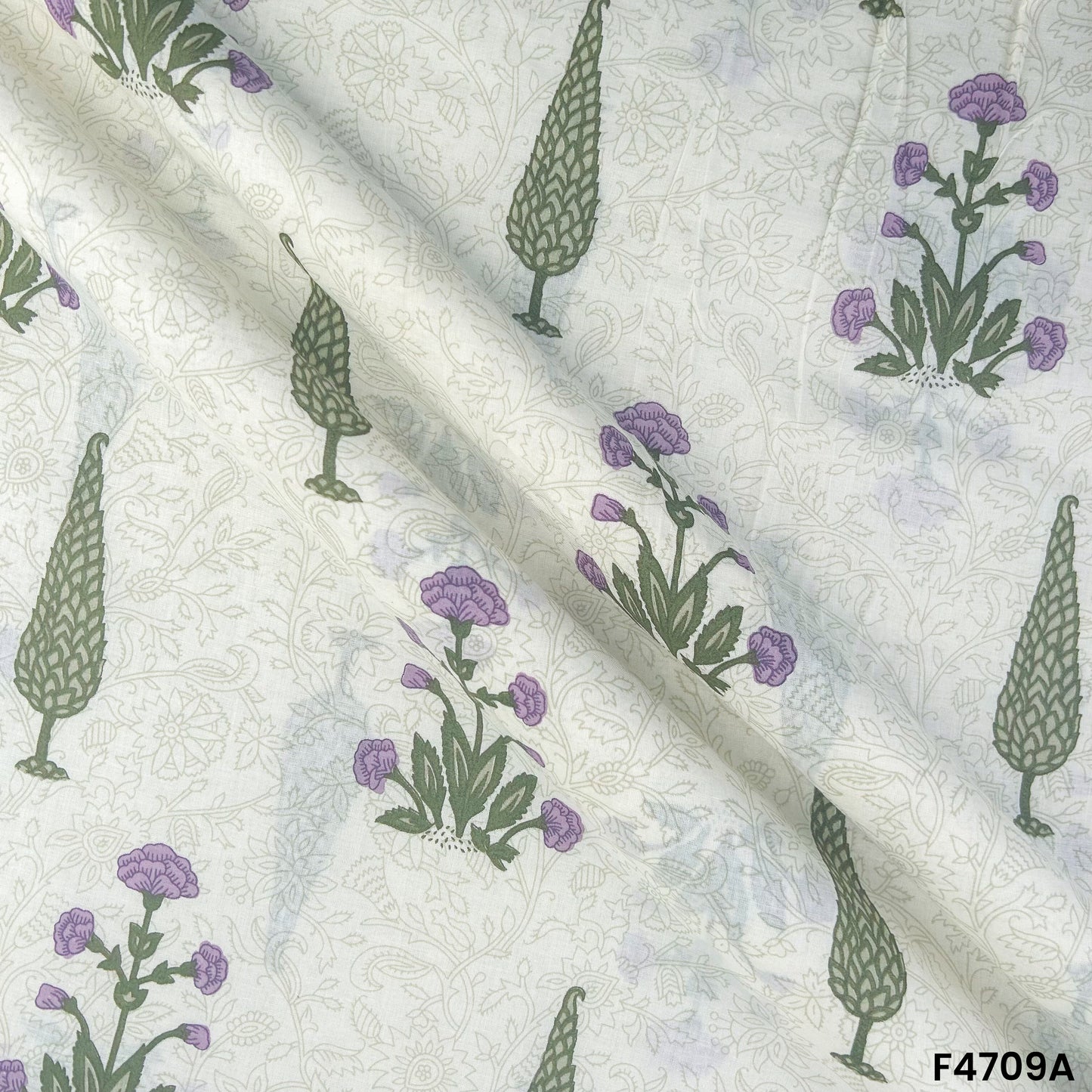 Printed Cambric Cotton Fabric- F4709