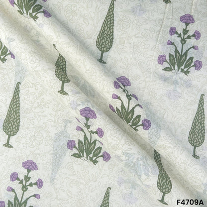 Printed Cambric Cotton Fabric- F4709
