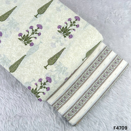 Printed Cambric Cotton Fabric- F4709