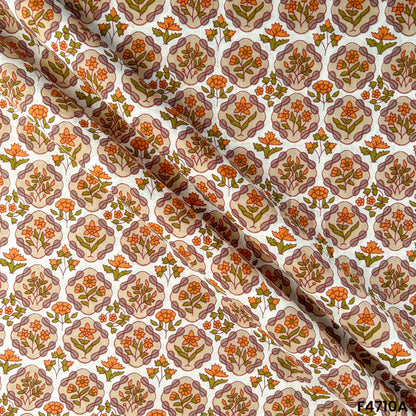 Printed Cambric Cotton Fabric- F4710