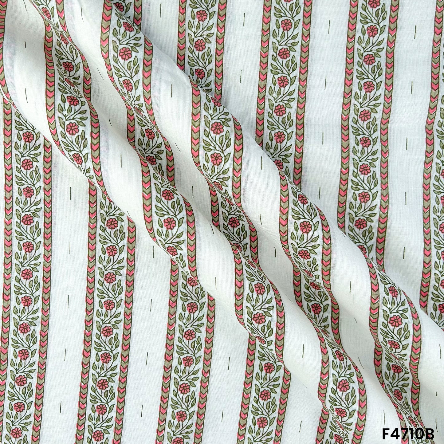 Printed Cambric Cotton Fabric- F4710