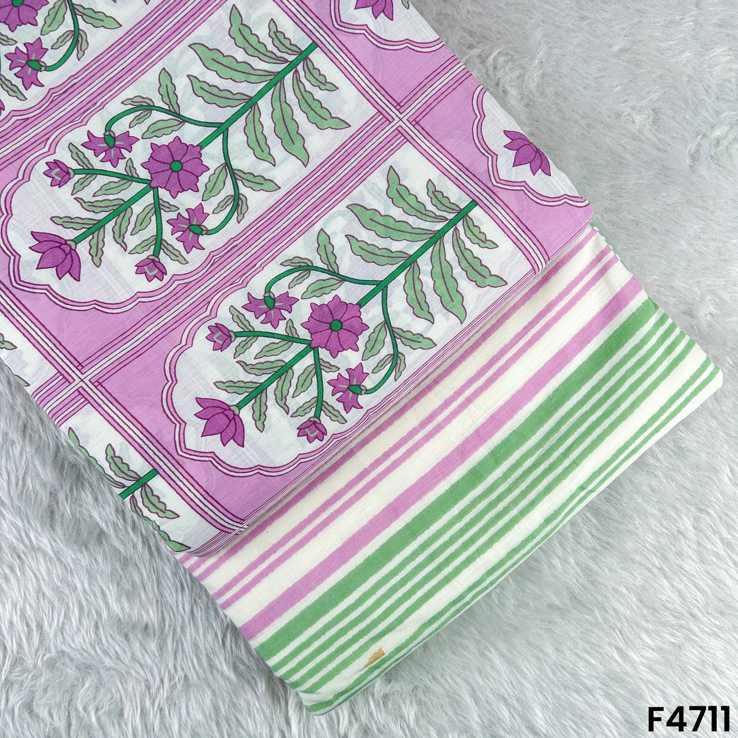 Printed Cambric Cotton Fabric- F4711