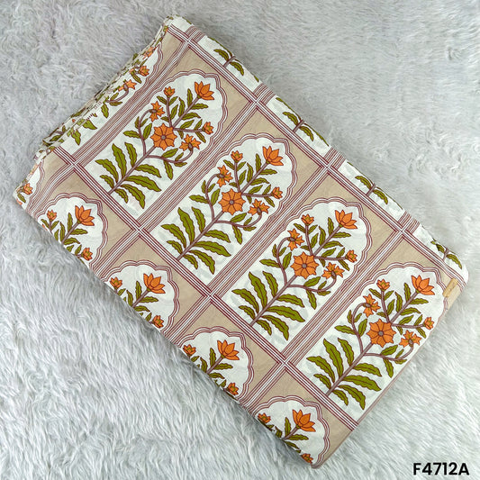 Printed Cambric Cotton Fabric- F4712