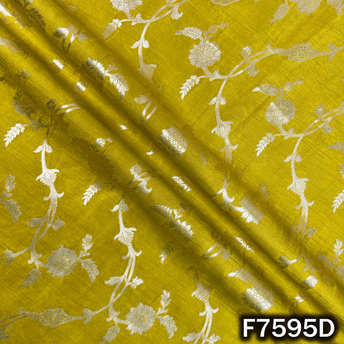 Banarasi Brocade Silk Fabric - F7595