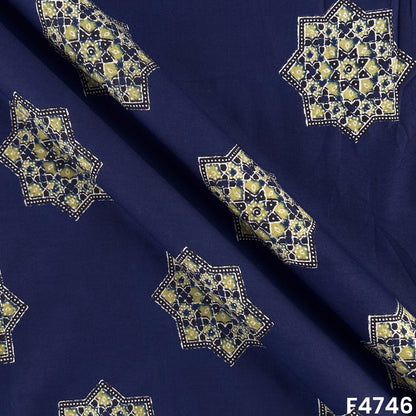 Printed Cambric Cotton Fabric- F4746