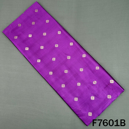 Zari Buti Pure Silk Fabric - F7601