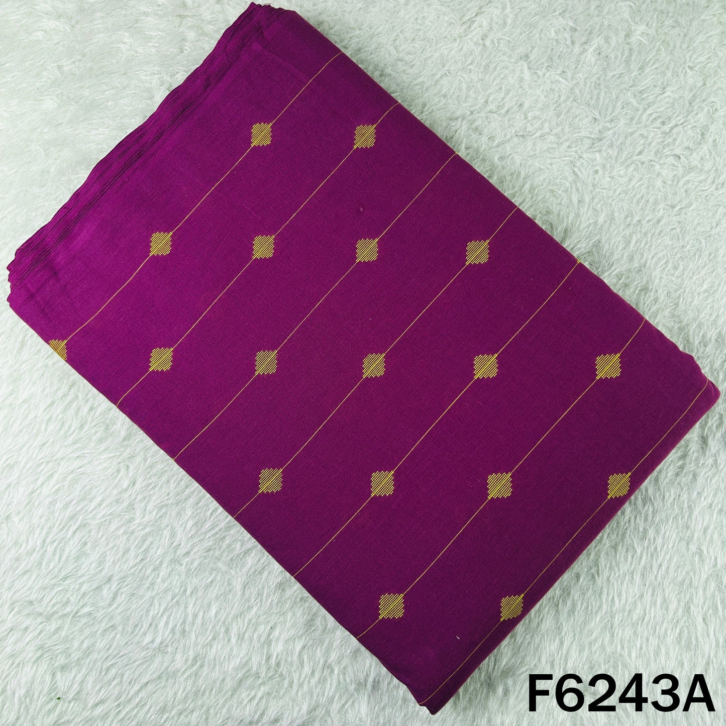 Handloom Cotton Fabric - F6243