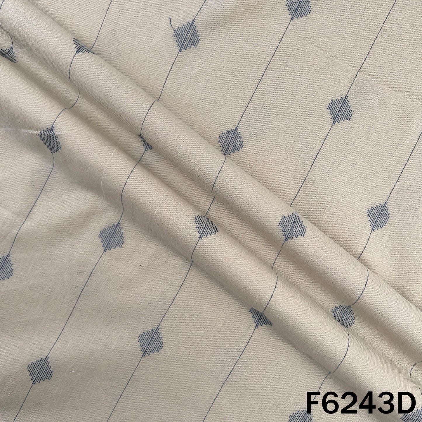 Handloom Cotton Fabric - F6243