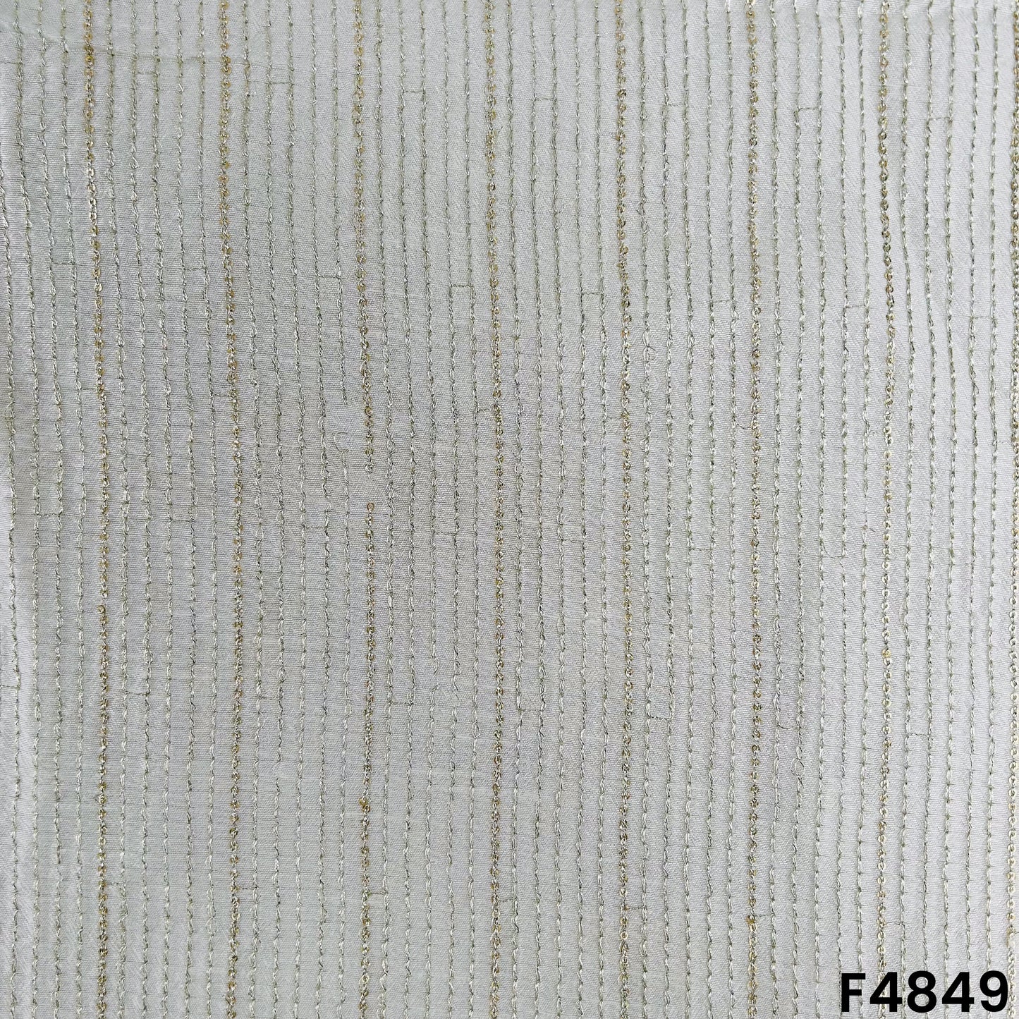 Dyeable Zari Sequins Embroidered Dola Silk-F4849