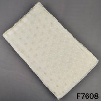Dyeable Zari Butti Shimmer Tissue Fabric - F7608
