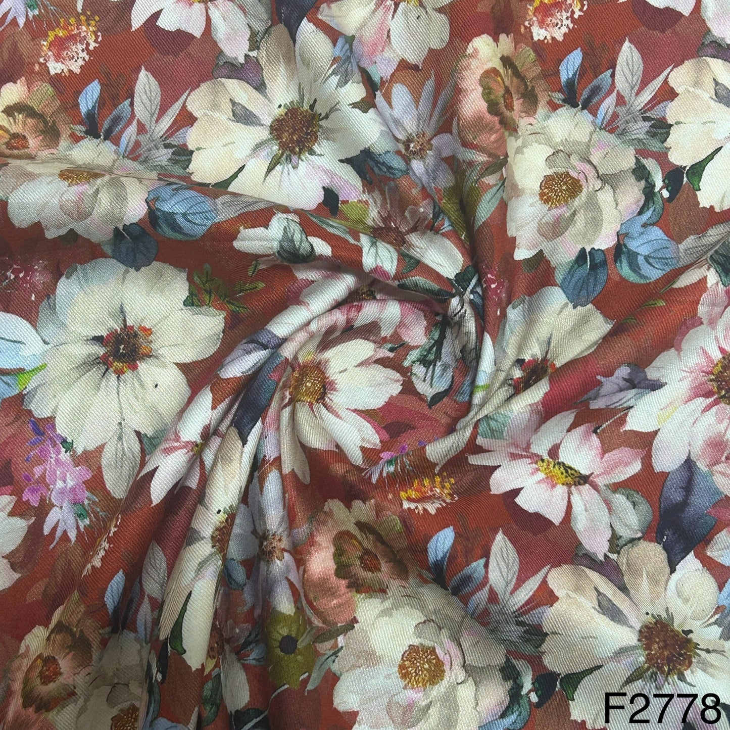 Printed Pashmina Fabric-F2778